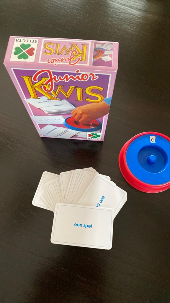Junior Kwis - Leuk en leerzaam spel voor kinderen, Drie of vier spelers, Ophalen of Verzenden, Gebruikt
