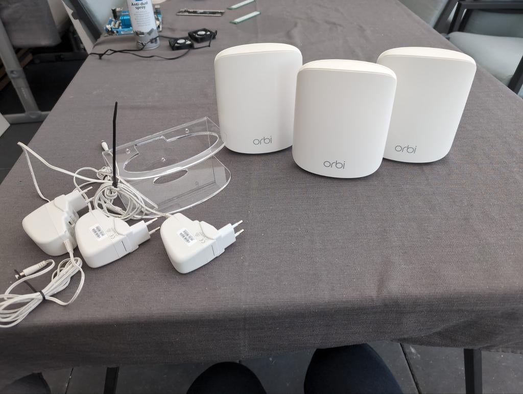 Mesh netwerk Orbi Satellite RBS350, Ophalen of Verzenden, Zo goed als nieuw, Router, Netgear Orbi