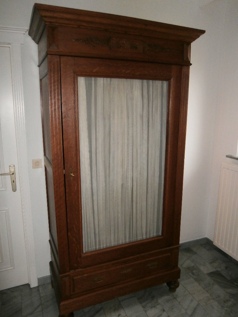 Kledingkast OF boekenkast in één + lade onderaan, Ophalen