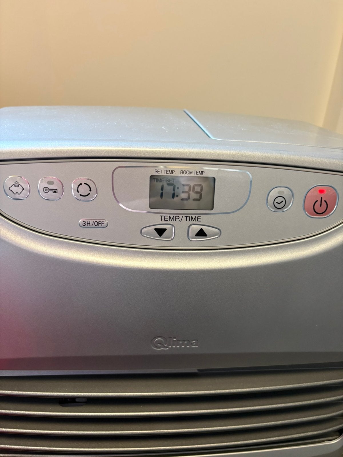 Qlima SRE 8040 TC laser kachel 170 m3 4 jr garantie 280 euro, Ophalen, Zo goed als nieuw, Overige brandstoffen, Petroleumkachel