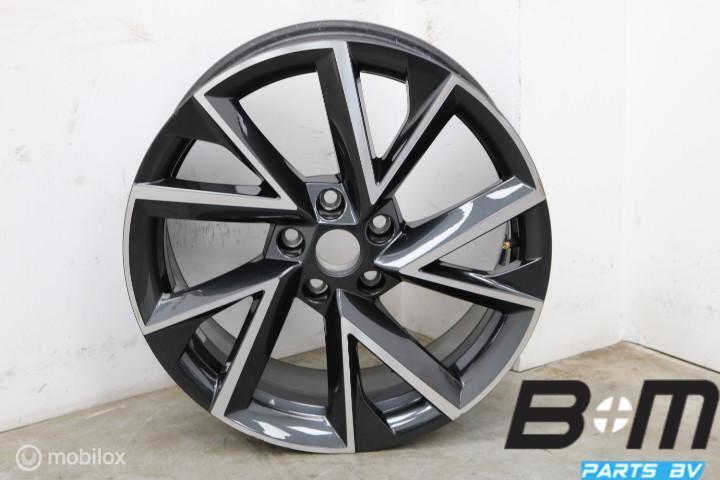 ORIGINEEL! 1 losse 18 inch velg Skoda SuperB 3! 3V0601025CH, Gebruikt, Velg(en)