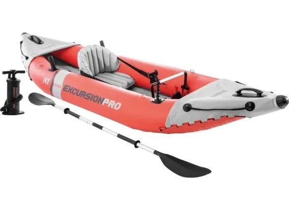 Intex Excursion Pro K1 opblaasbare kajak, Ophalen, Zo goed als nieuw, 1-persoons