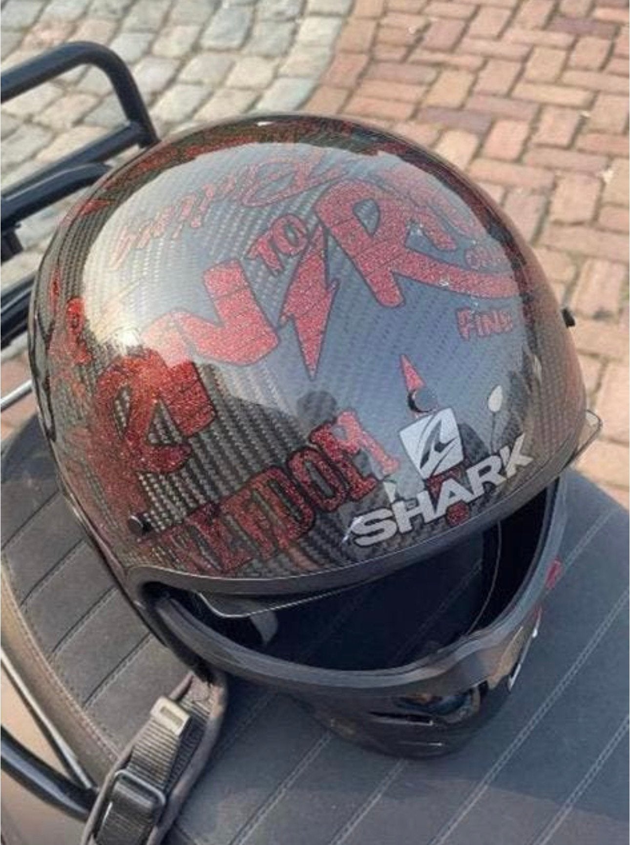 Shark helm carbon maat s, Ophalen of Verzenden, Zo goed als nieuw