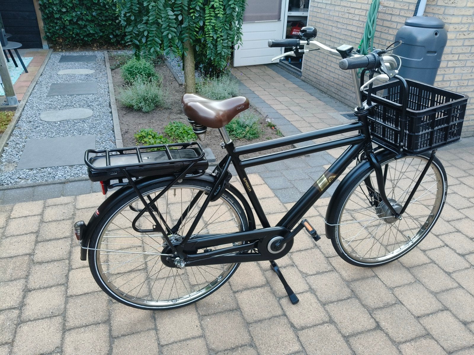 Sparta pick-up heren E-bike Z.G.A.N., Ophalen, Sparta, Versnellingen, Zo goed als nieuw