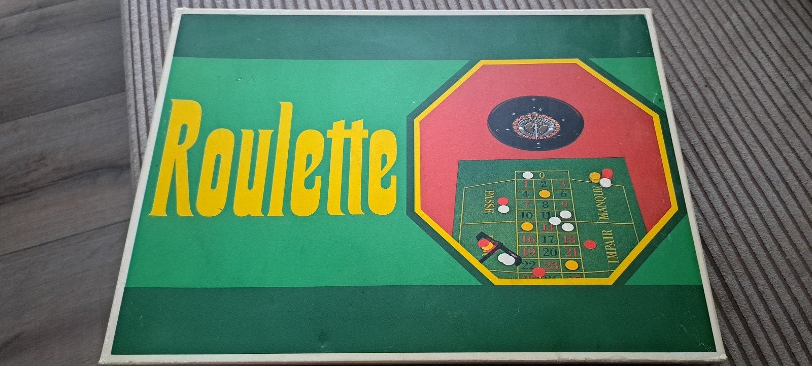 Roulette gezelschapsspel, Ophalen of Verzenden, Zo goed als nieuw