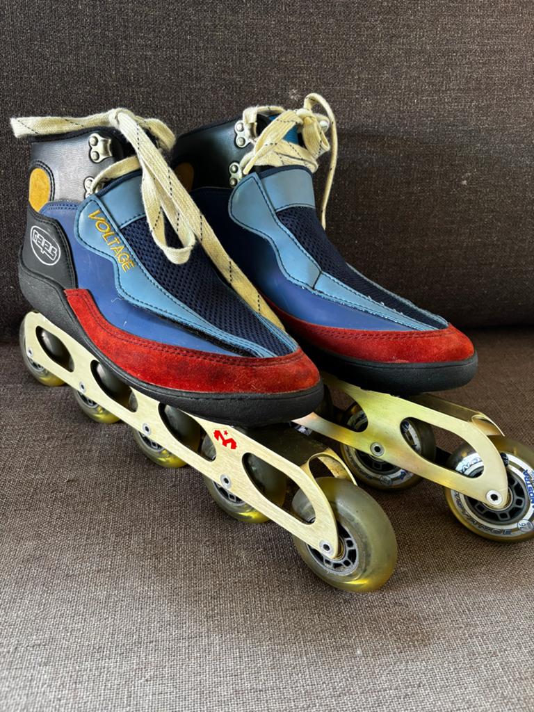 Gloednieuwe Raps Voltage inline skates - Maat 42, Sport en Fitness, Overige merken, Inline skates 5 wielen, Dames, Nieuw