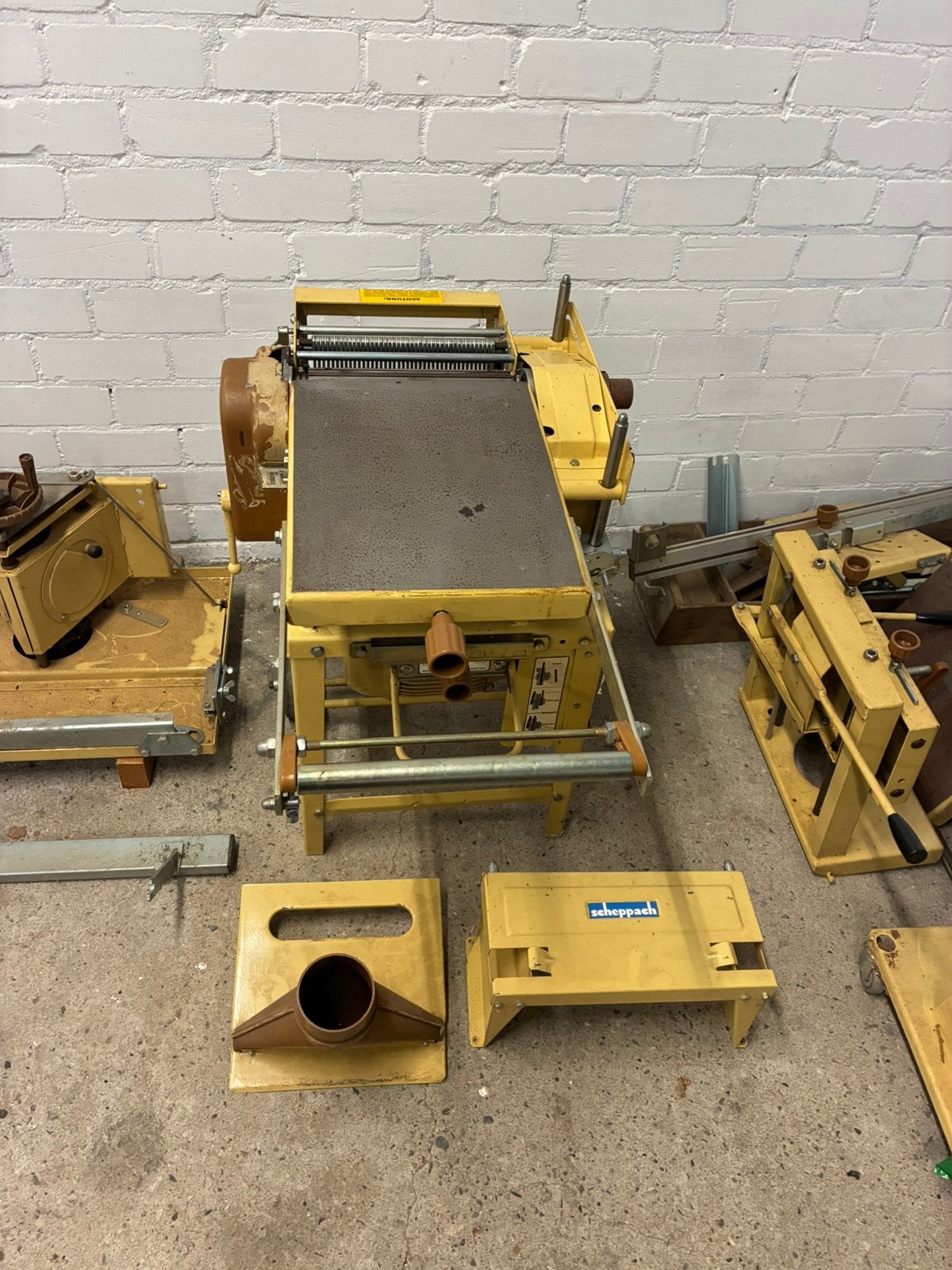 Scheppach hout bewerking machine, Doe-het-zelf en Verbouw, Ophalen, Gebruikt