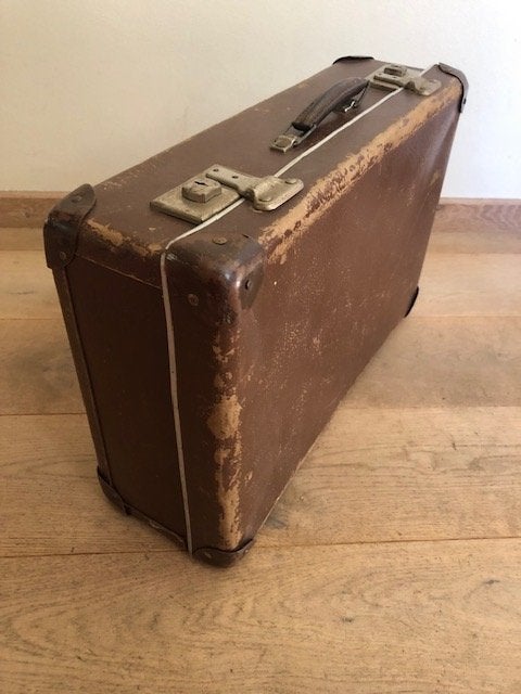 vintage koffer, Ophalen