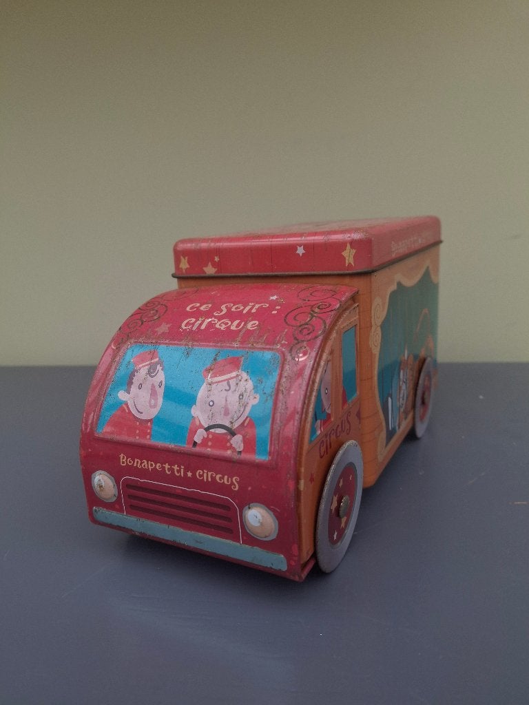 Vintage Blikken Circuswagen Bonapetti, Antiek en Kunst, Ophalen of Verzenden