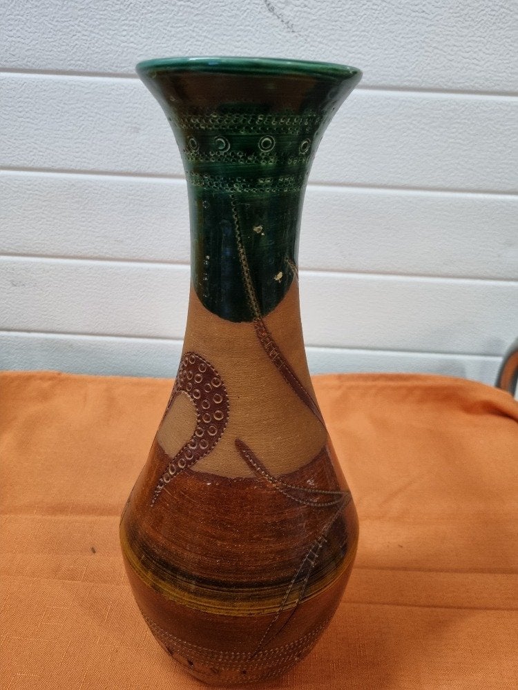 vaas italiaans 1960 met paard, Ophalen of Verzenden