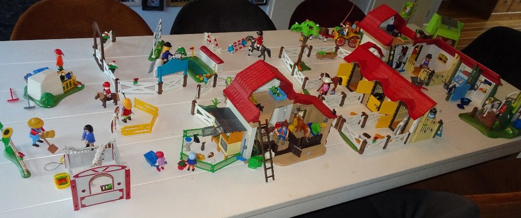 Playmobil - Paarden Manege (meerdere sets), Complete set, Overige typen, Ophalen of Verzenden, Zo goed als nieuw
