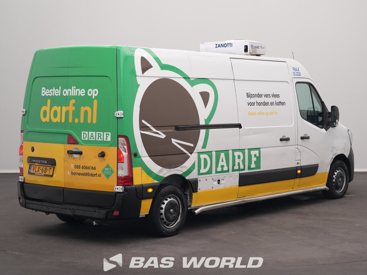 Renault Master Euro 6 Koelwagen Gesloten Bedrijfswagen Cruis, 135 pk, Gebruikt, Euro 6, 4 cilinders