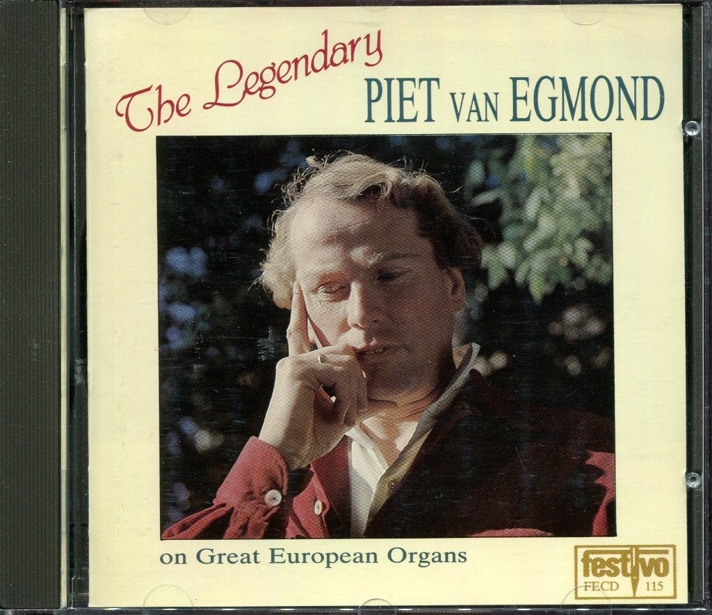 The Legendary Piet van Egmond / speelt Bach, Alain, Grison, Cd's en Dvd's, Ophalen of Verzenden, Classicisme, Zo goed als nieuw