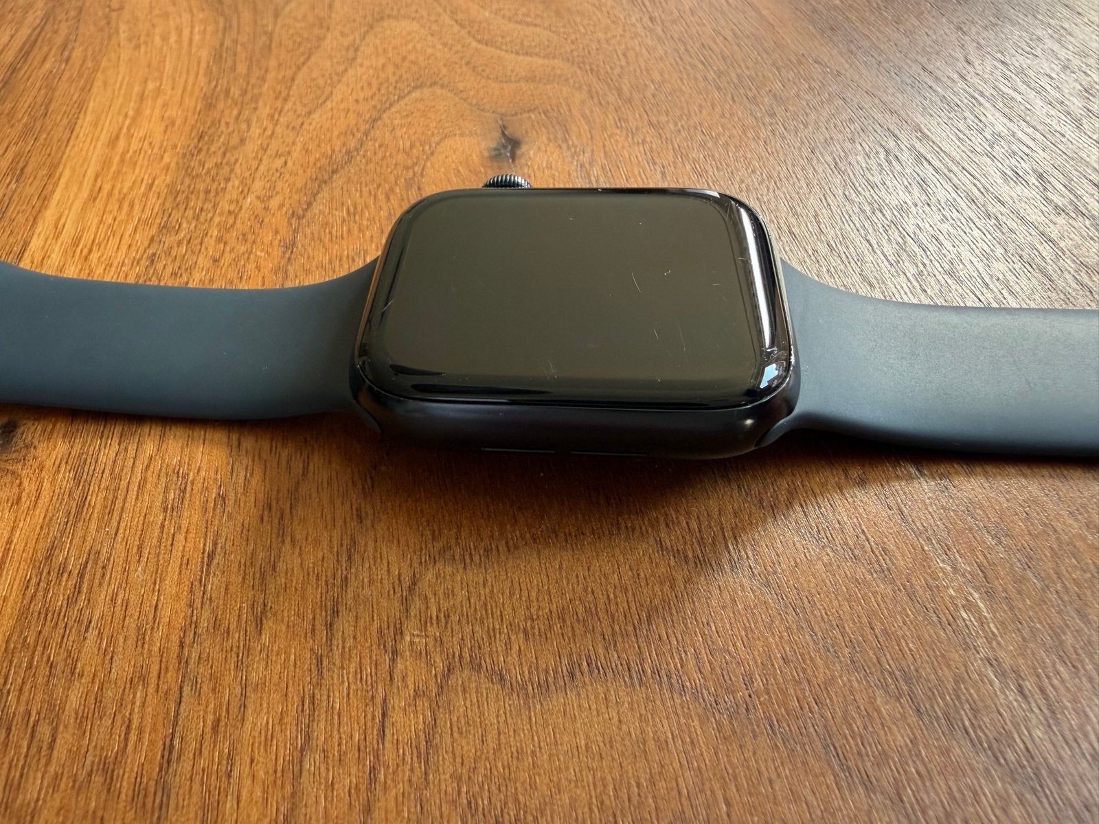 Apple Watch SE2 44mm Midnight Blue - Gebruikt, Ophalen, Blauw, IOS, Waterdicht