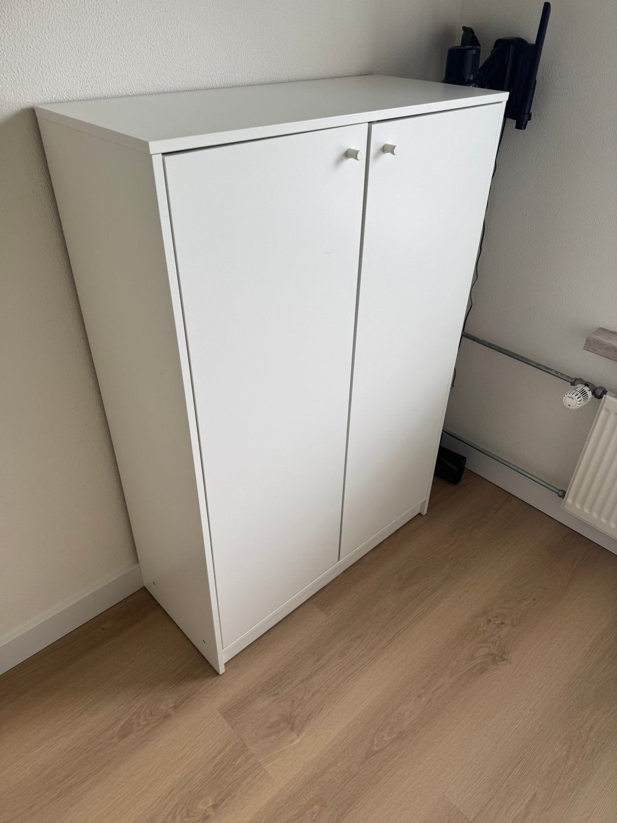 Kleppstad schoenen kast opberg kast wit 80x35x117 ikea nieuw, Ophalen, Zo goed als nieuw