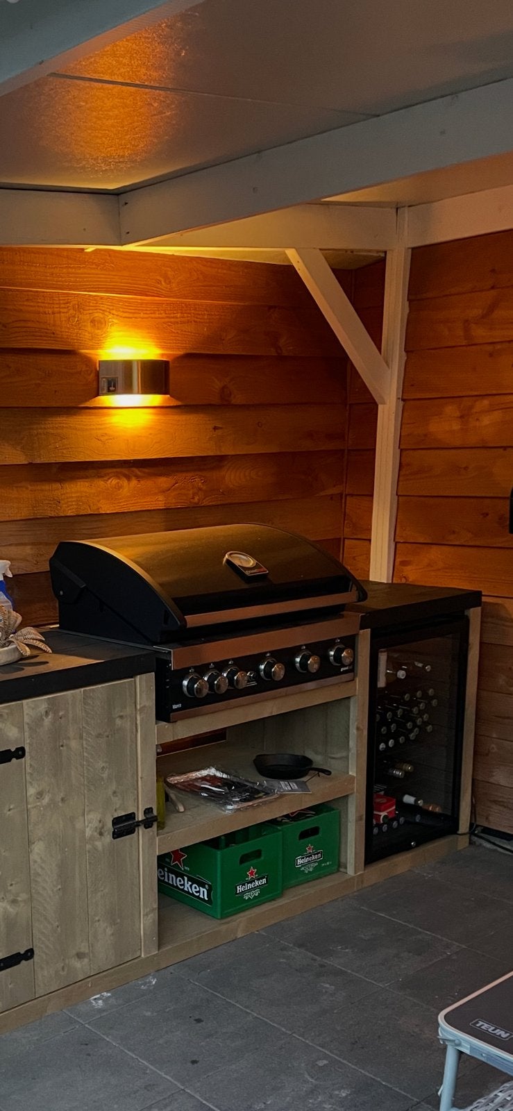 Te koop: Grandhall bbq g5 max inbouw, Ophalen, Zo goed als nieuw