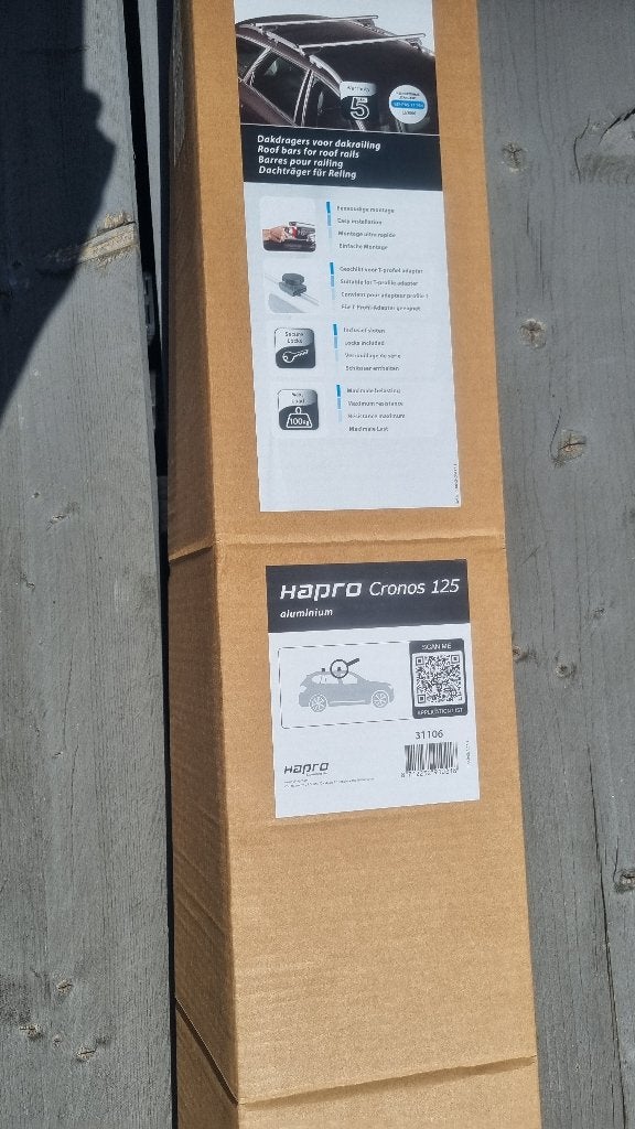 Hapro Cronos 3.0 125 dakdrager, Auto diversen, Dakdragers, Ophalen, Gebruikt