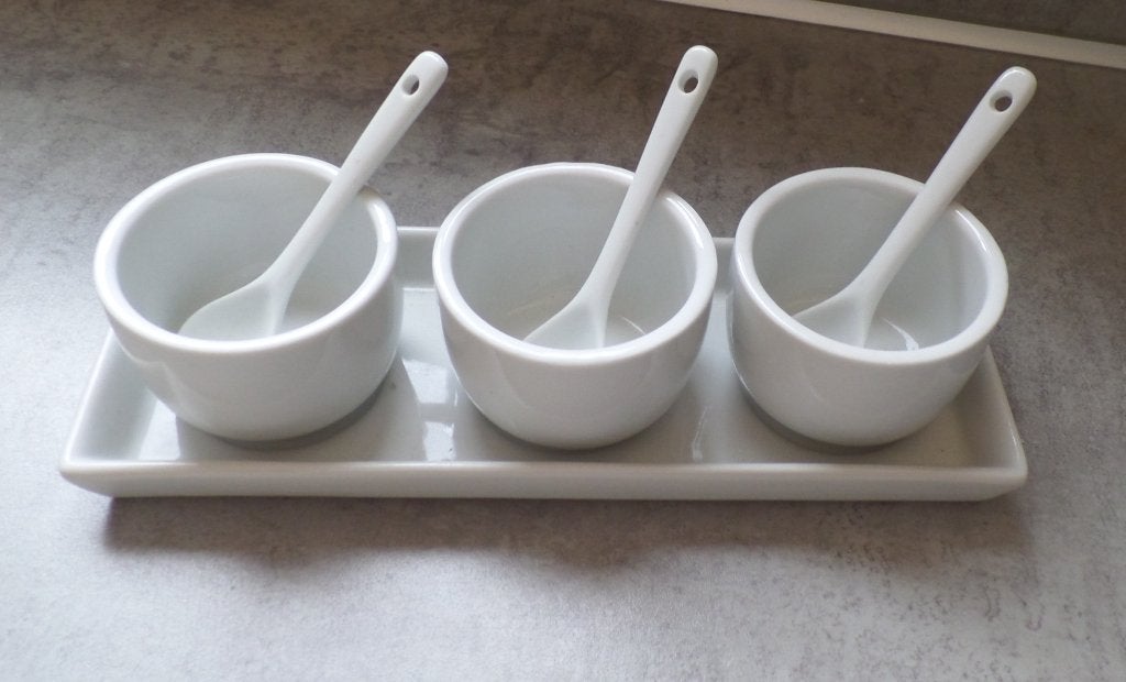 Saus Schaaltjes, Overige typen, Ophalen of Verzenden, Zo goed als nieuw, Steen/keramiek