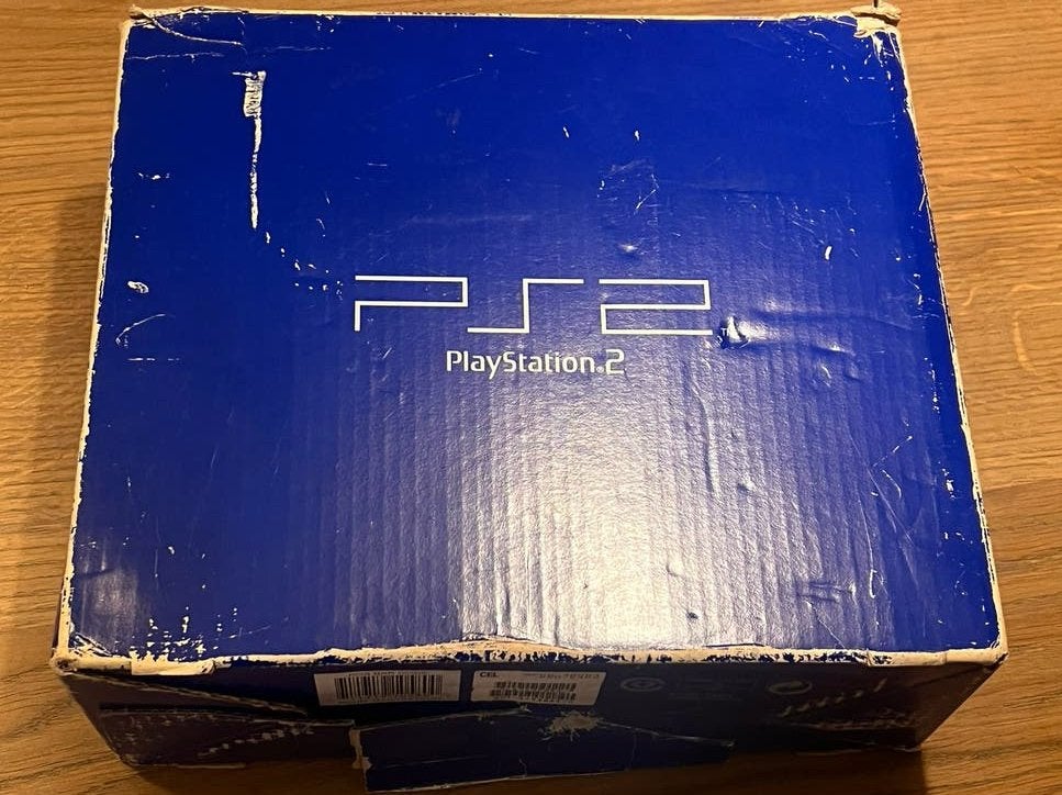 PlayStation 2 (PS2) Phat met 2 controllers en memory card, Spelcomputers en Games, Gebruikt, Met 2 controllers, Ophalen of Verzenden