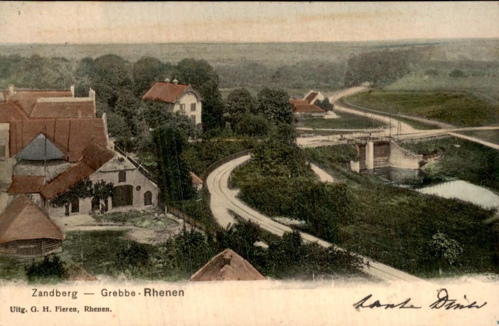 Rhenen - Zandberg - Grebbe, Ophalen of Verzenden, Voor 1920, Gelopen, Utrecht