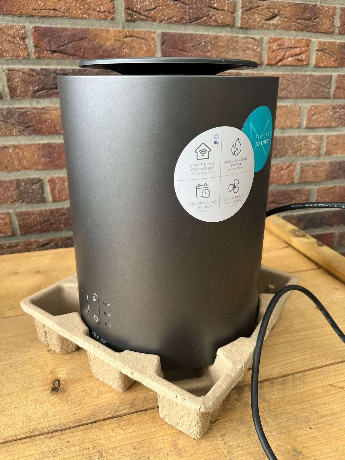 DUUX threesixty 2 smart heater - Slimme elektrische kachel, Ophalen of Verzenden, Zo goed als nieuw, Overige typen