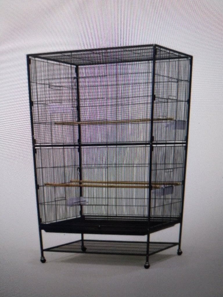 MOOIE RUIME VOGEL KOOI, Ophalen, Gebruikt, Metaal, Vogelkooi