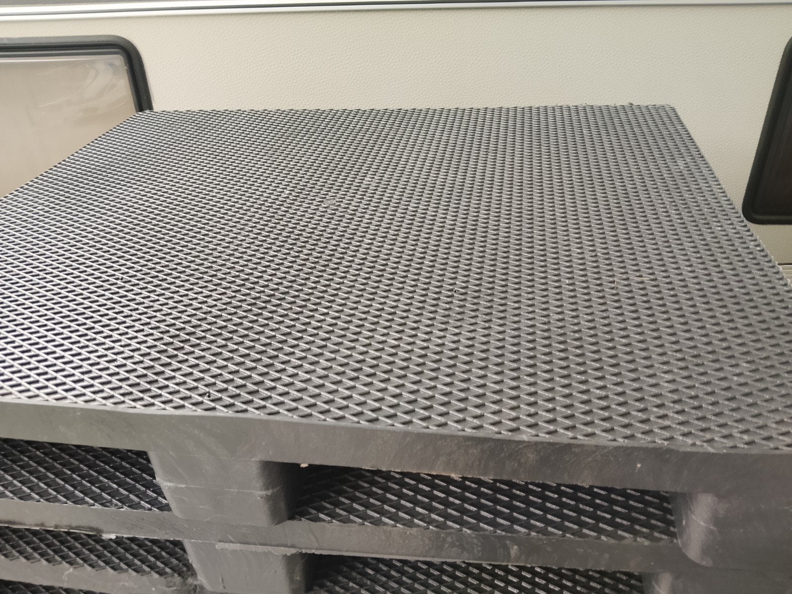 pallets kunststof zware kwaliteit 1 bij 1'2 meter, Ophalen, 100 cm of meer, 60 cm of meer, Overige typen