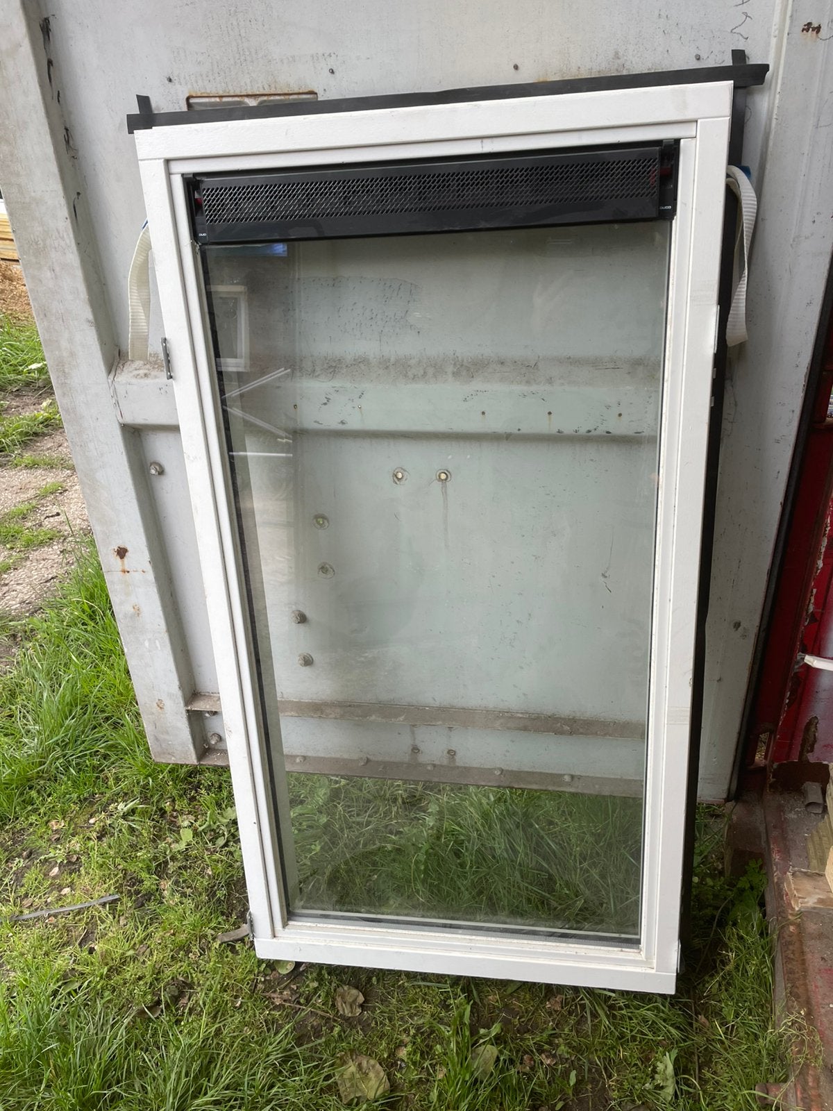 Nieuw hard houten raam kozijn 755 x 1370 mm dubbel glas, Doe-het-zelf en Verbouw, Kozijnen en Schuifpuien, Ophalen, Raamkozijn