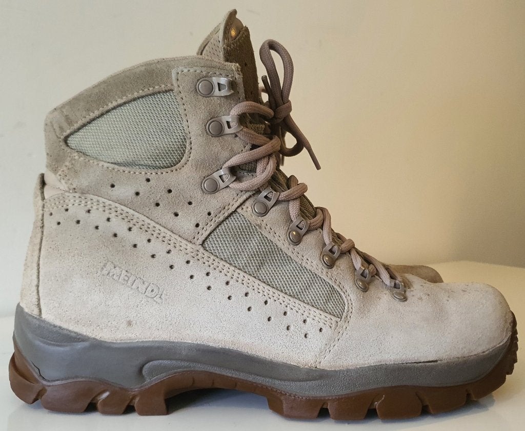 Meindl Safari Mid Fox Desert Boots Wandelschoenen Maat 44 45, Verzenden, Zo goed als nieuw, Schoenen