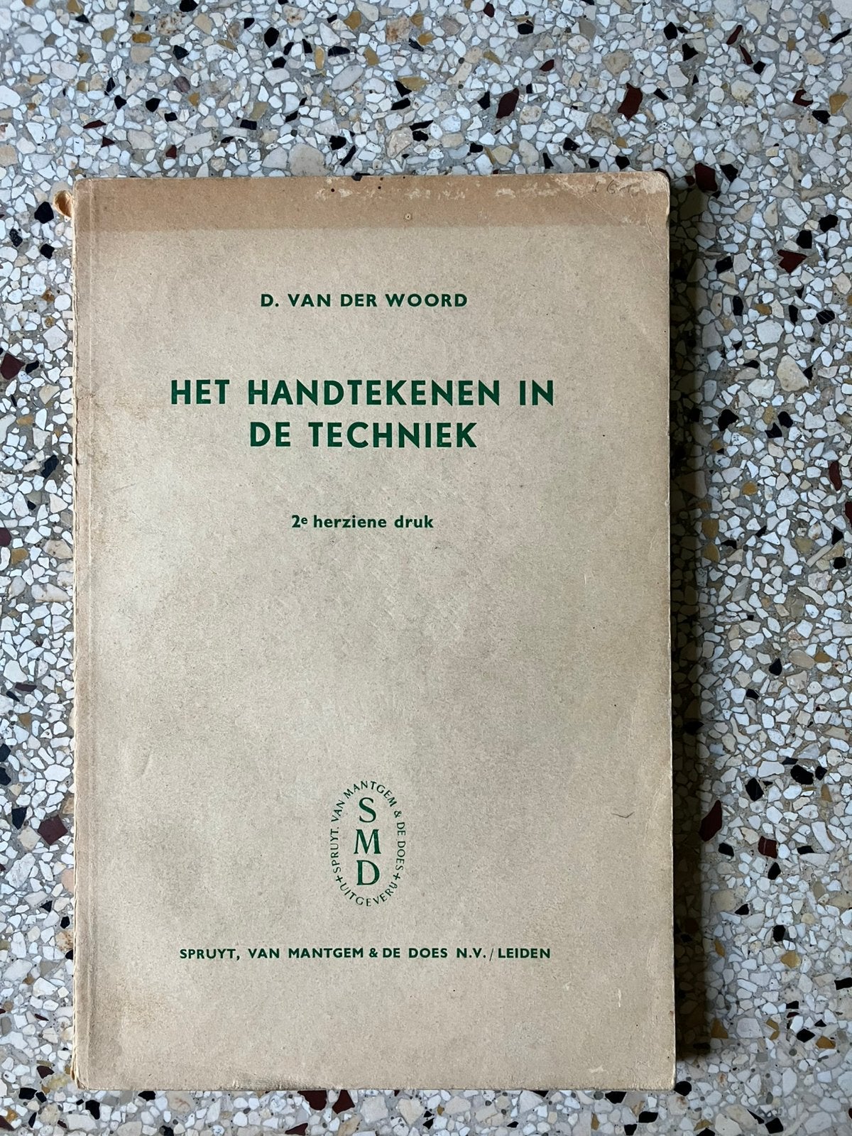 Het handtekenen in de techniek, D. van der Woord, Ophalen of Verzenden, Beta, Gelezen, HBO