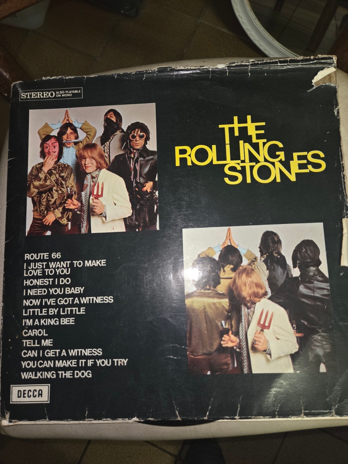 The Rolling Stones - LP (DECCA), LP, Gebruikt, Ophalen of Verzenden, Classic Rock