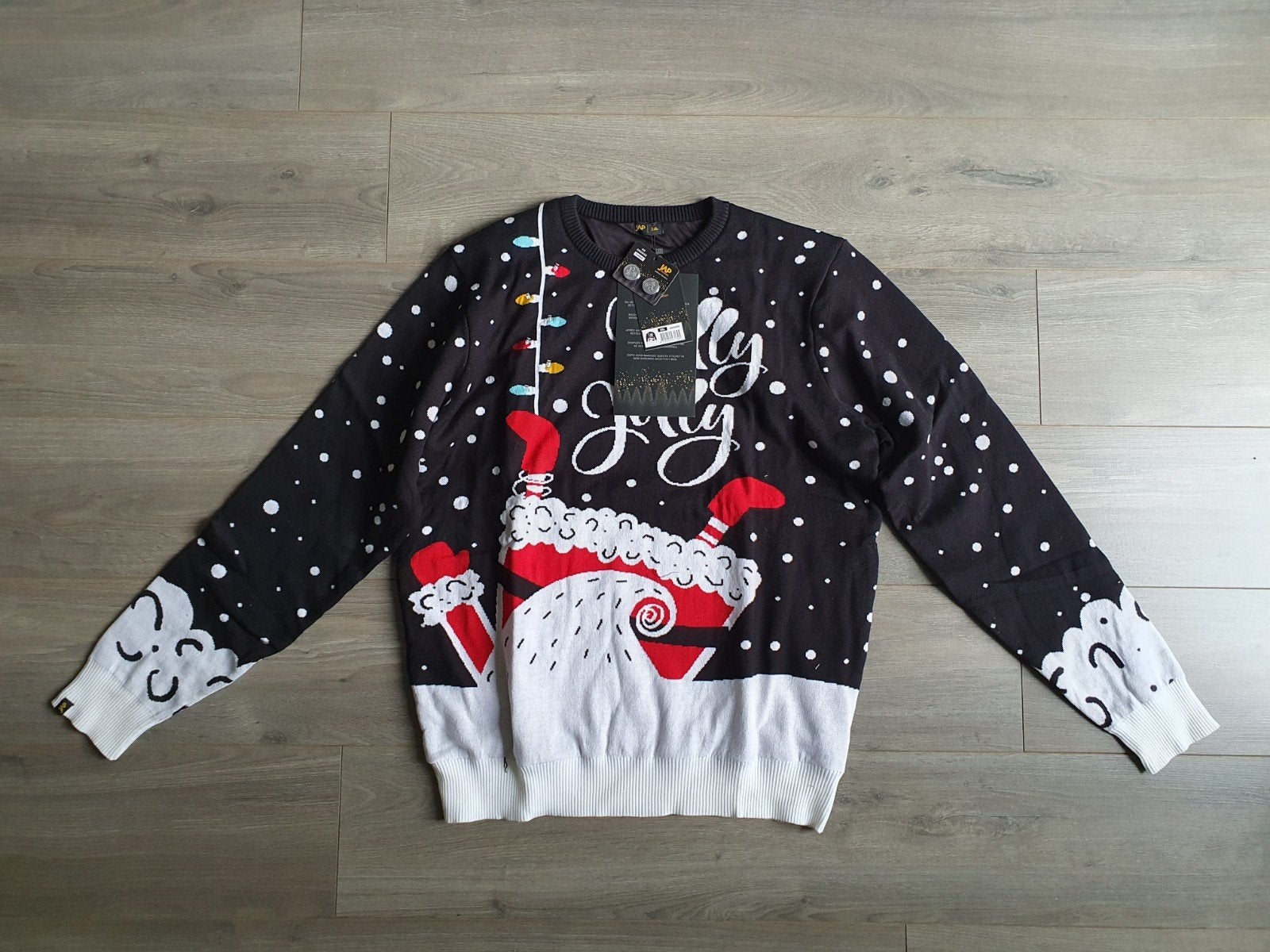 JAP Holly Jolly foute kersttrui met lichtjes maat XXL, Ophalen of Verzenden, Nieuw, Overige maten, JAP