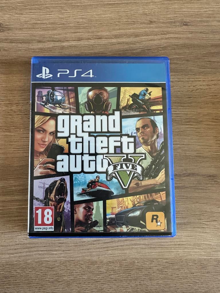 Grand Theft Auto V (GTA 5) PS4, Spelcomputers en Games, Games | Sony PlayStation 4, Avontuur en Actie, Online, Vanaf 18 jaar, 1 speler
