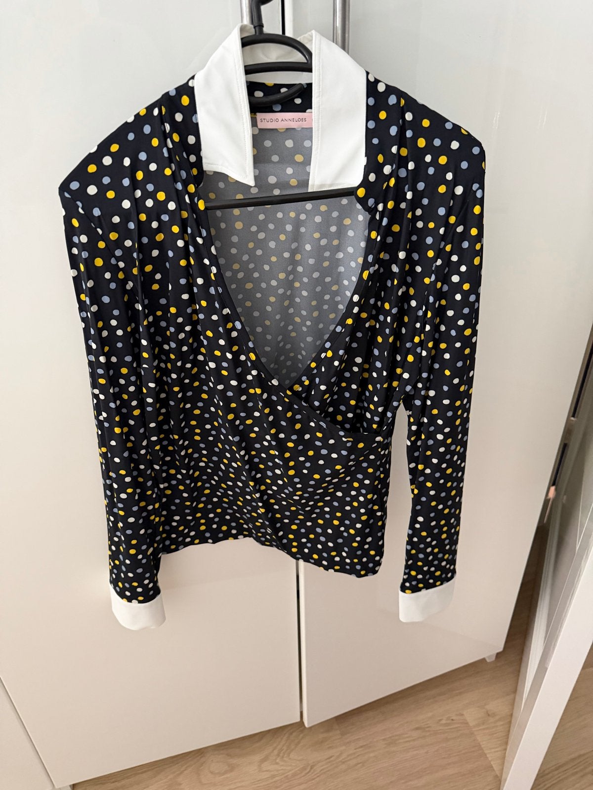 Studio Anneloes blouse met stippen - Maat M, Kleding | Dames, Blouses en Tunieken, Ophalen of Verzenden, Zo goed als nieuw, Maat 38/40 (M)
