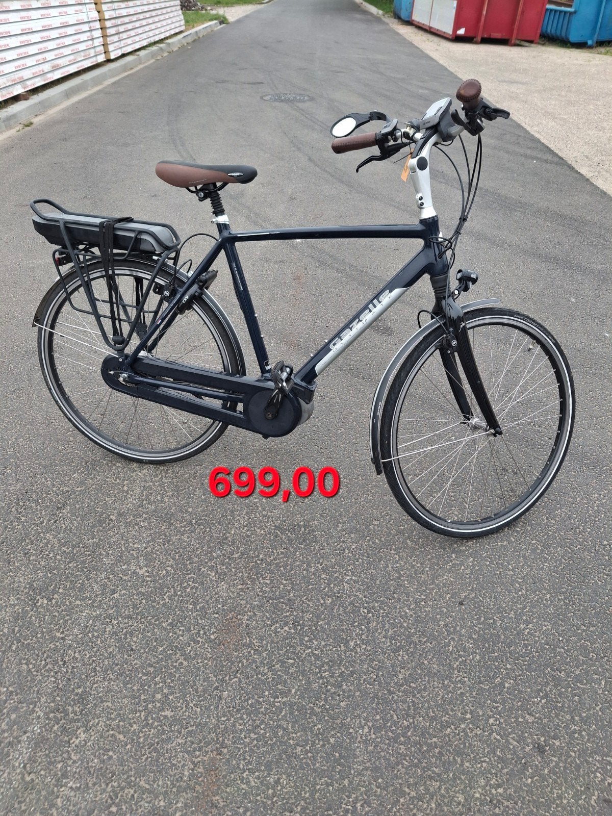 Tk strakke ebike elektrischefiets Gazelle ultimate bosch, 53 tot 57 cm, Ophalen, Zo goed als nieuw, Gazelle