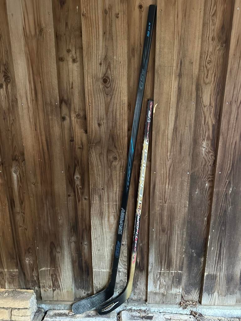 Ijshockeysticks. Volwassen- en kindermaat, Sport en Fitness, Ophalen of Verzenden, Zo goed als nieuw, Bescherming