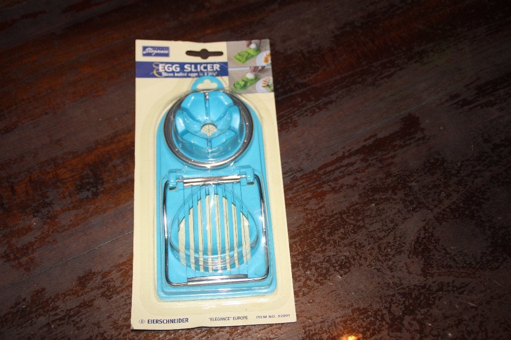 eiersnijder, Overige typen, Ophalen of Verzenden, Nieuw, Blauw