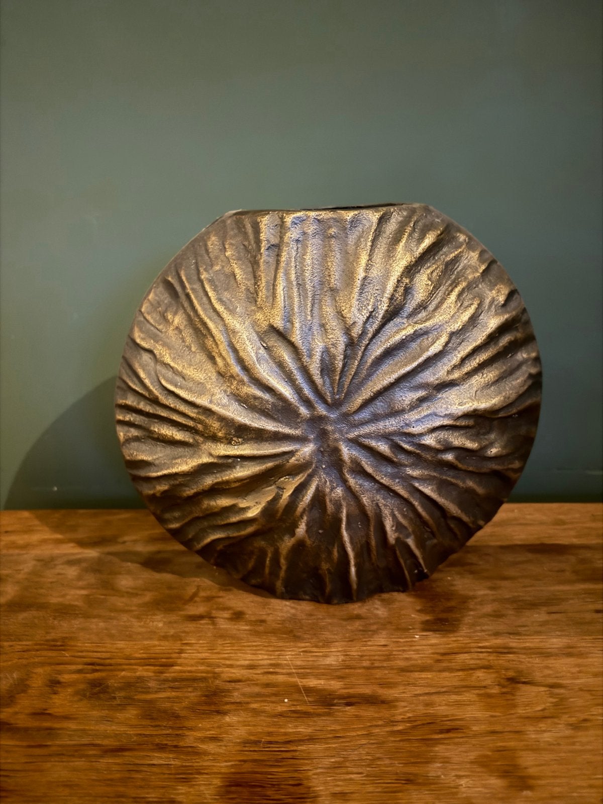 Decoratieve Bronzen Vaas - Uniek Design, Antiek en Kunst, Ophalen