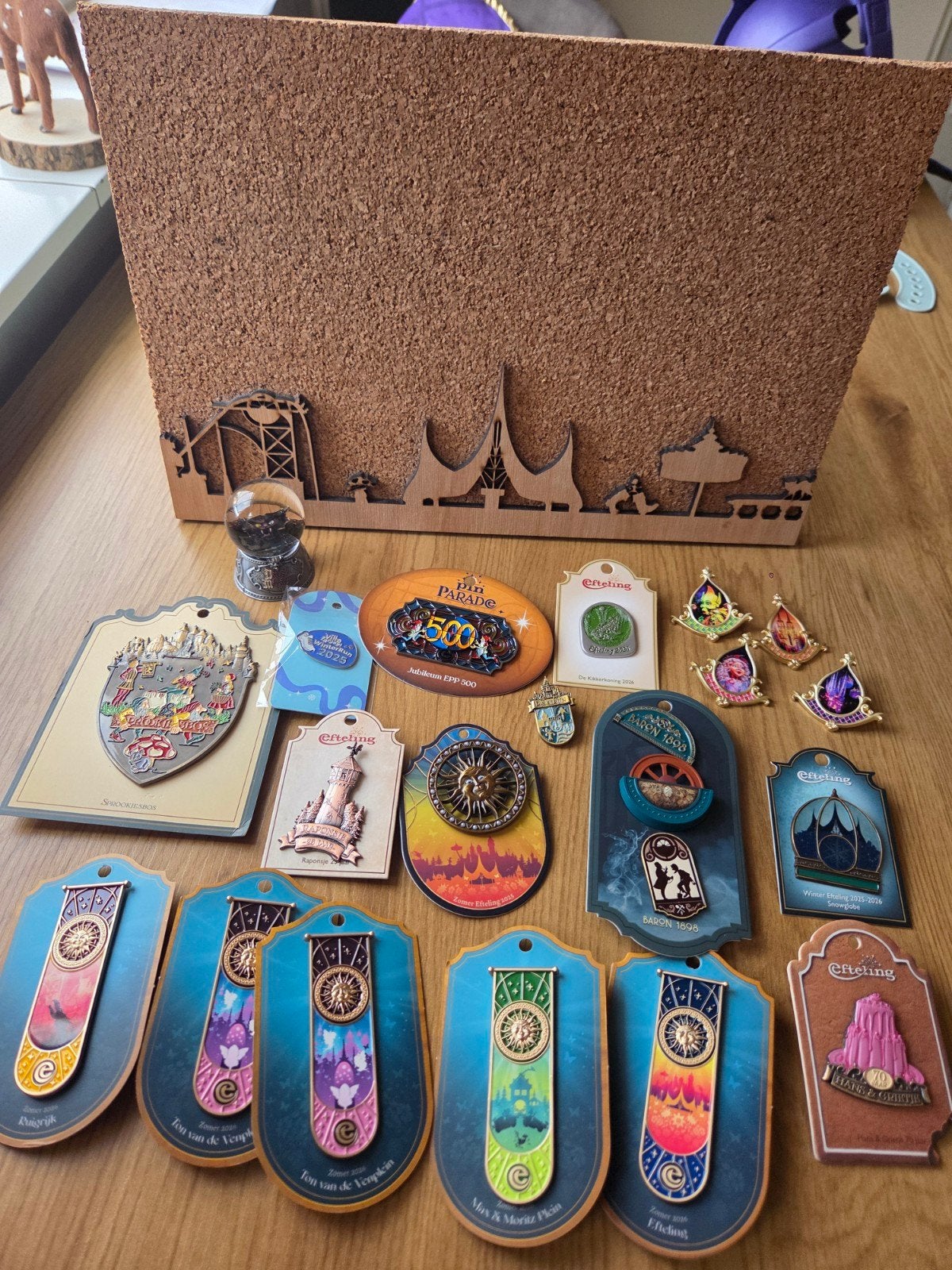 Efteling pinbord en pins te koop, Ophalen of Verzenden, Nieuw