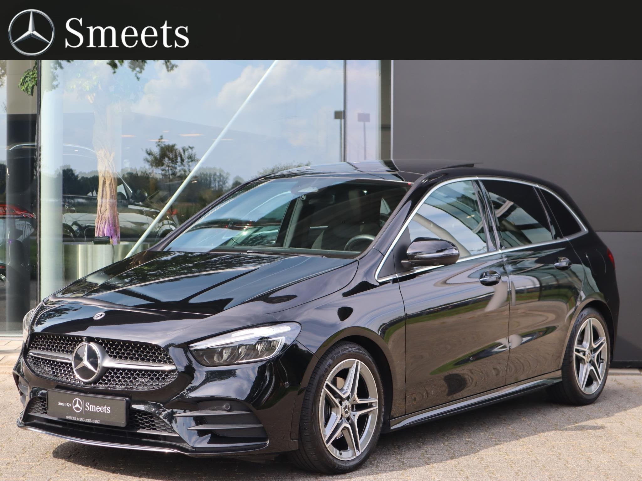Mercedes-Benz B-klasse 200 AMG Line, Auto's, Stof, Gebruikt, 4 cilinders, Bedrijf