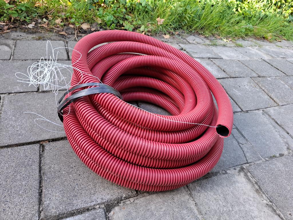 20 meter Mantelbuis 50mm, Doe-het-zelf en Verbouw, Buizen en Afvoer, Ophalen, Pvc, 6 meter of meer, Overige typen