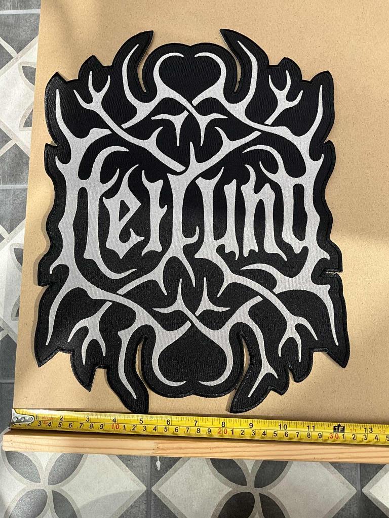 Grote backpatch van Heilung, Nieuw, Ophalen of Verzenden, Foto of Kaart, Grote backpatch van Heilung