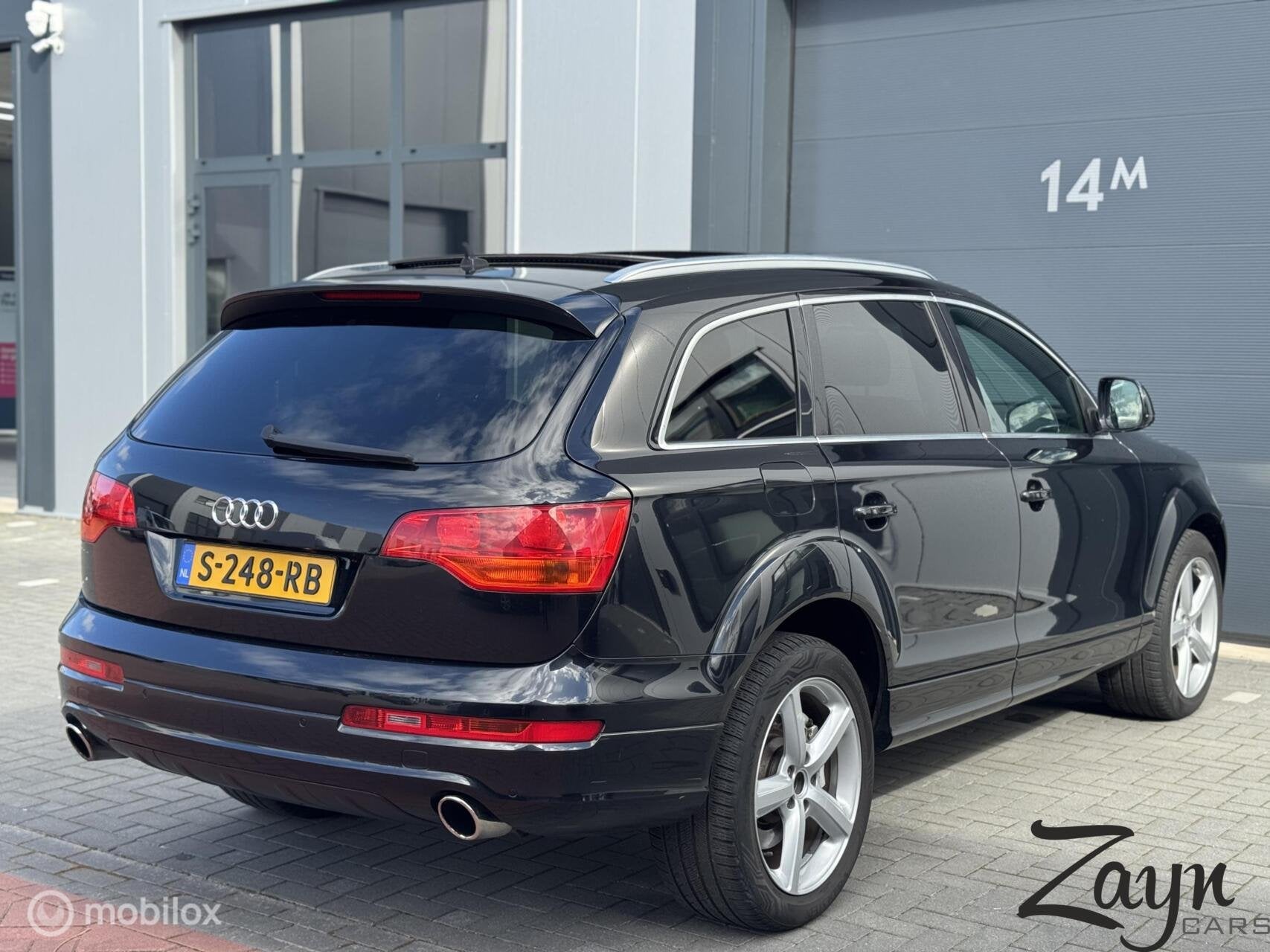 Audi Q7 4.2 FSI Quattro | Pano | Bose | Memory | Luchtvering, Auto's, Automaat, Gebruikt, 8 cilinders, Zwart