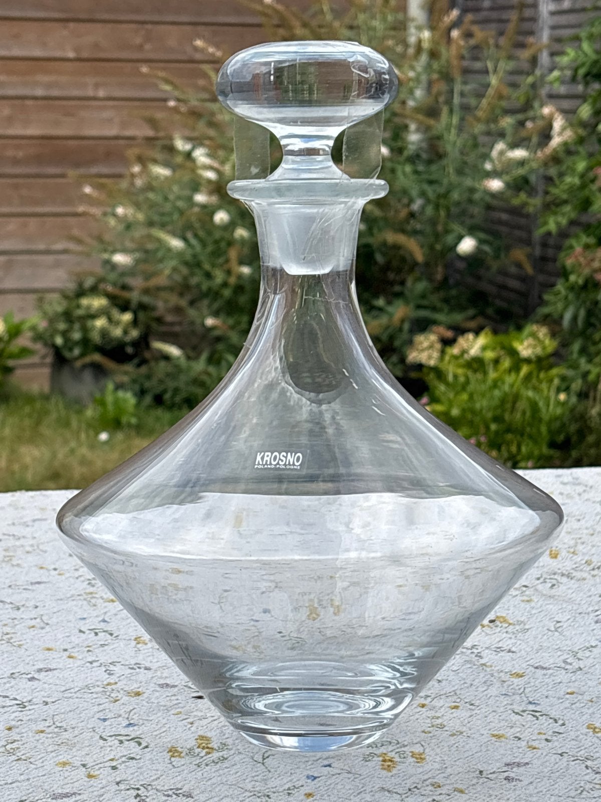 Krosno Glazen Karaf - Elegant en Tijdloos Design, Ophalen
