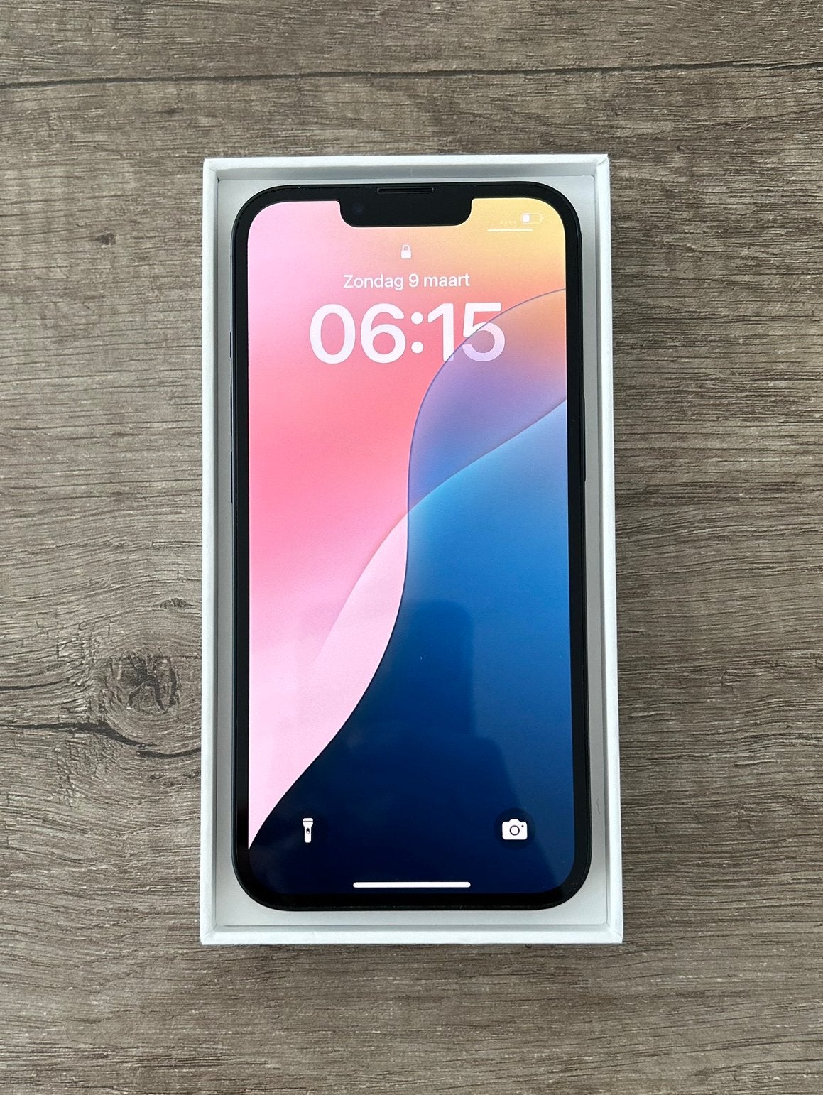 iPhone 14 128GB Zwart – 86% ACCU! met doos, Telecommunicatie, 86 %, Zwart, Ophalen of Verzenden, Zonder simlock
