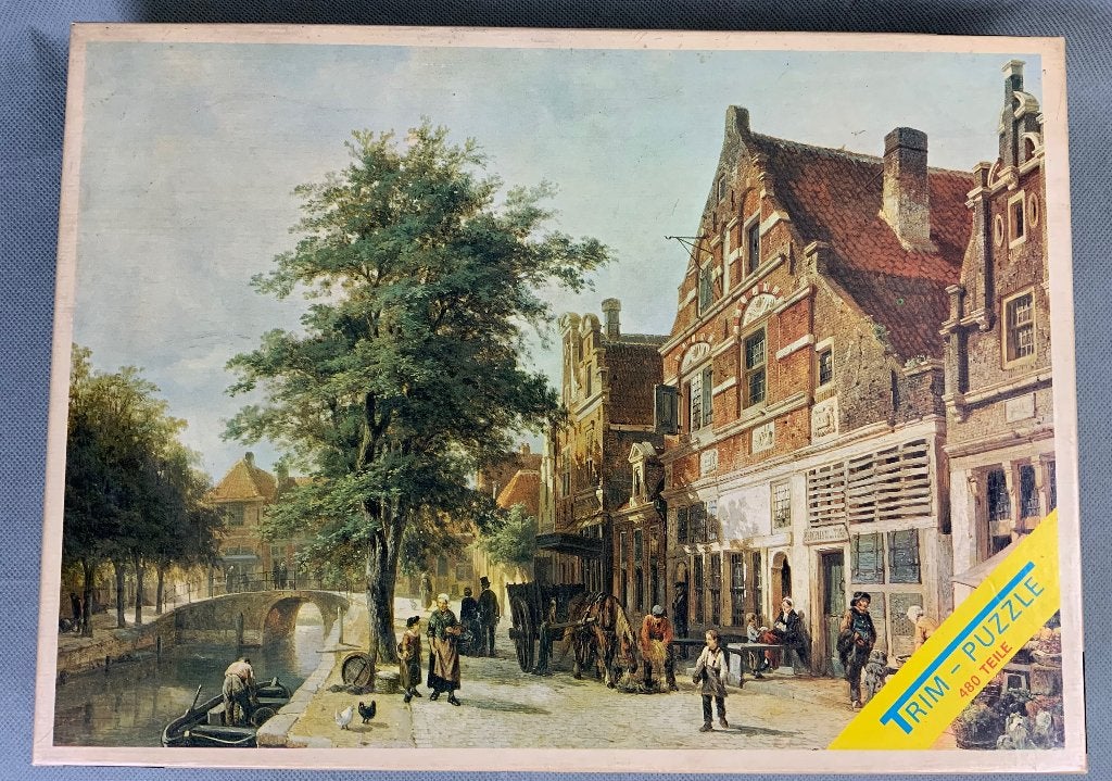 Trim-Toy’s Oud Hollandse Meesters puzzel - 480 stukjes, Ophalen of Verzenden, Minder dan 500 stukjes, Gebruikt, Legpuzzel