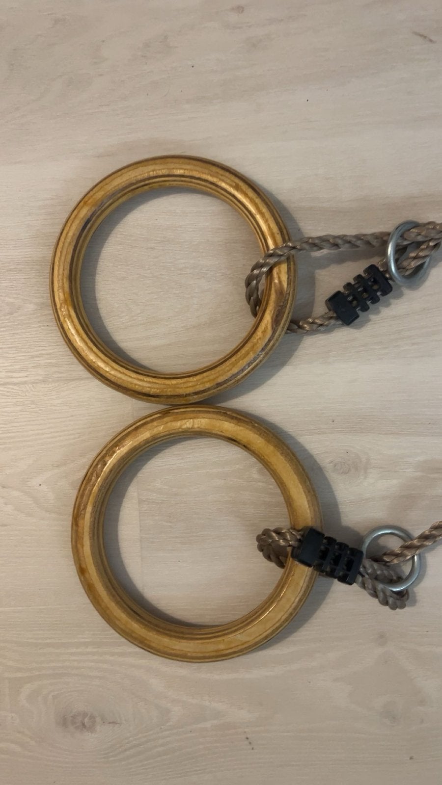 Turnringen, Sport en Fitness, Turnen, Maat 36 t/m 42, Ophalen, Zo goed als nieuw, Materiaal