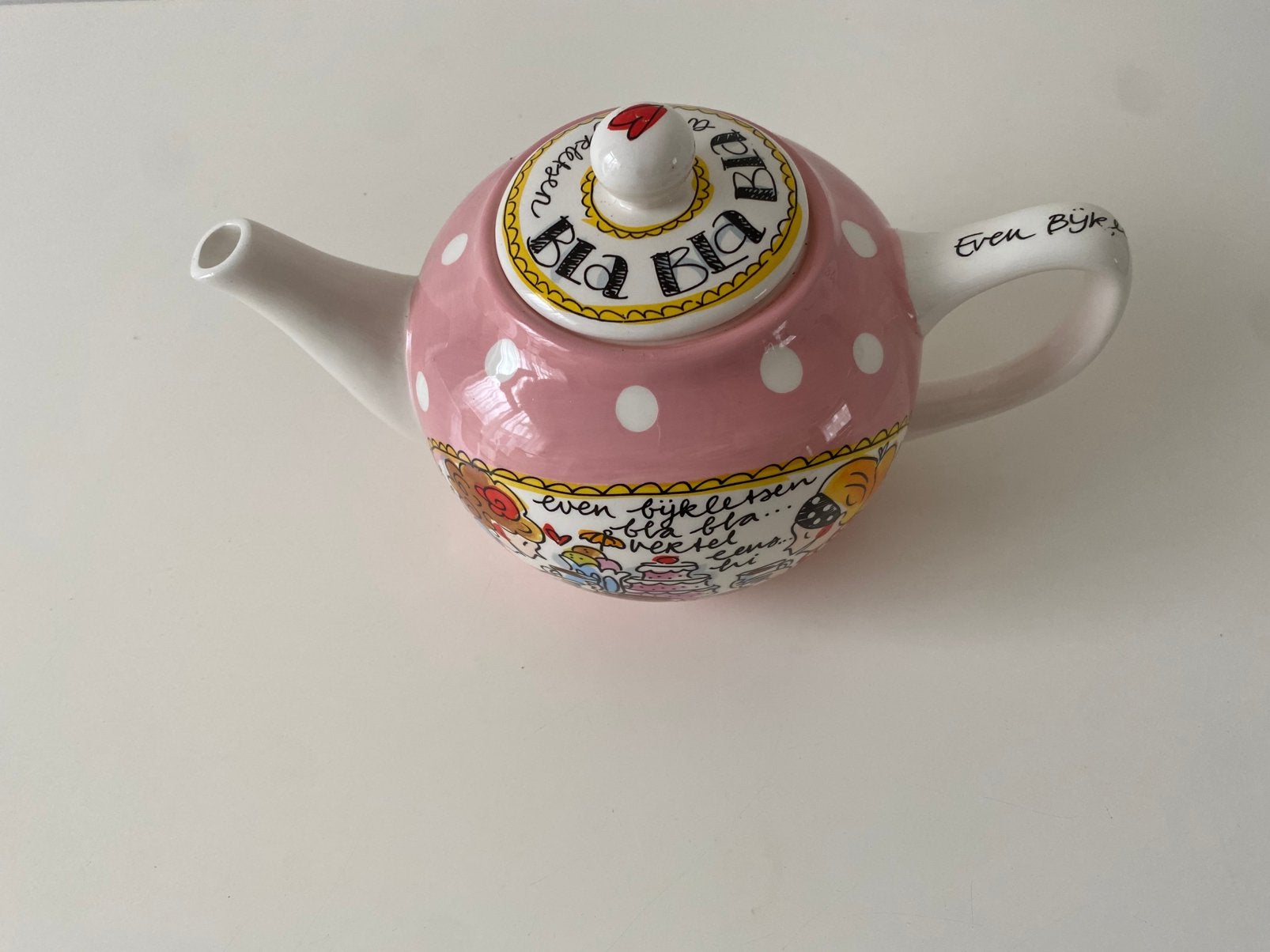 Blond Amsterdam servies theepot, Ophalen of Verzenden, Zo goed als nieuw, Aardewerk, Overige typen