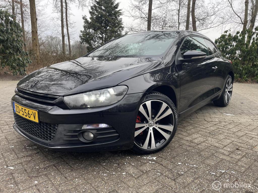 Volkswagen Scirocco 1.4 TSI Highline..Apk tot 18-03-2027, Voorwielaandrijving, Euro 5, Gebruikt, Zwart