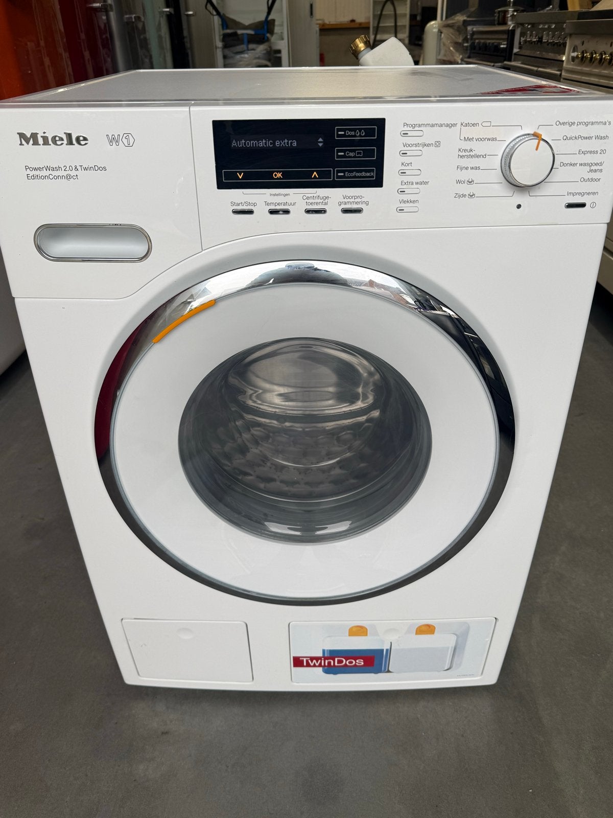 Miele W1 PowerWash 2.0 & TwinDos Wasmachine, Witgoed en Apparatuur, 1200 tot 1600 toeren, Bella, 8 tot 10 kg, Ophalen of Verzenden